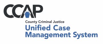 CCAP County Criminal Justic Unified Case Management System logo